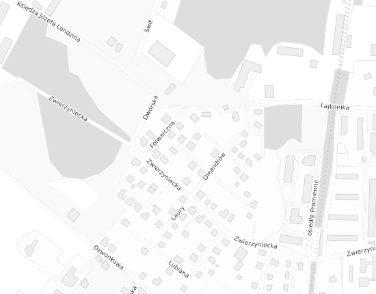 Mapa z adresem organizacji