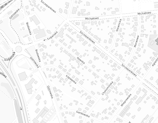 Mapa z adresem organizacji
