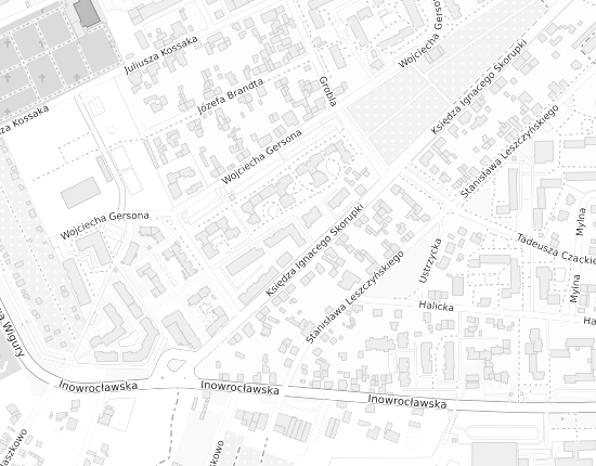 Mapa z adresem organizacji