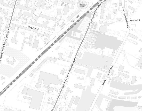 Mapa z adresem organizacji