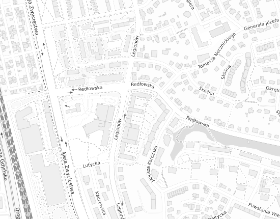 Mapa z adresem organizacji
