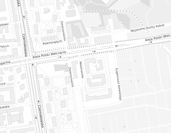 Mapa z adresem organizacji