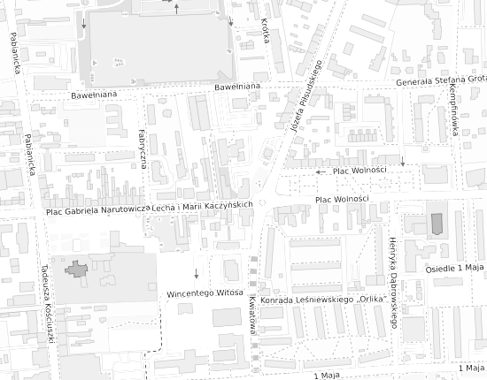 Mapa z adresem organizacji