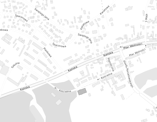 Mapa z adresem organizacji