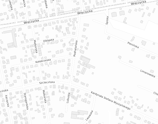Mapa z adresem organizacji