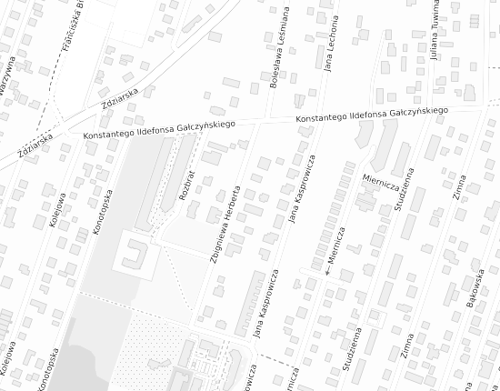 Mapa z adresem organizacji