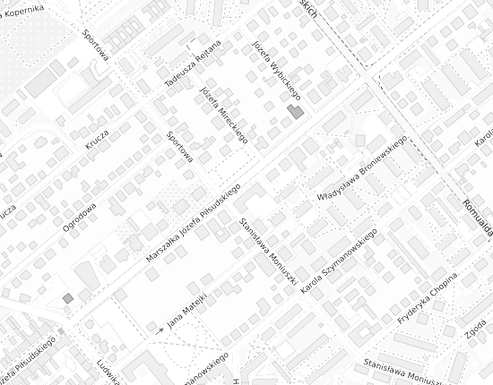 Mapa z adresem organizacji