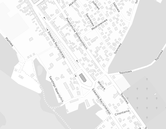 Mapa z adresem organizacji