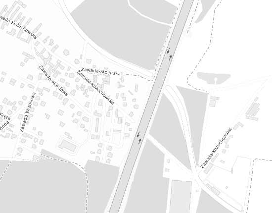 Mapa z adresem organizacji
