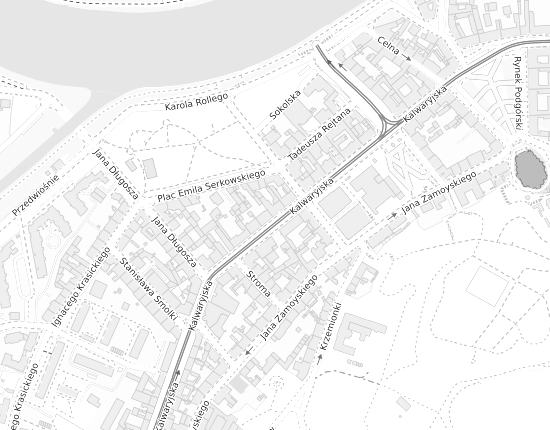 Mapa z adresem organizacji
