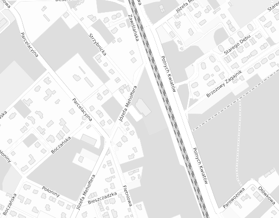 Mapa z adresem organizacji