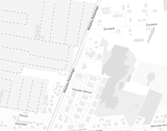 Mapa z adresem organizacji