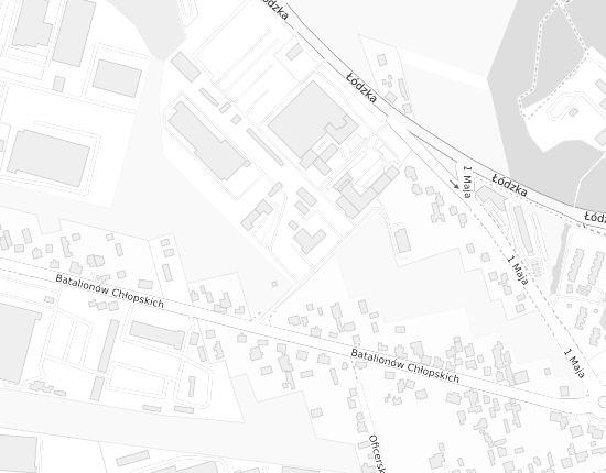 Mapa z adresem organizacji