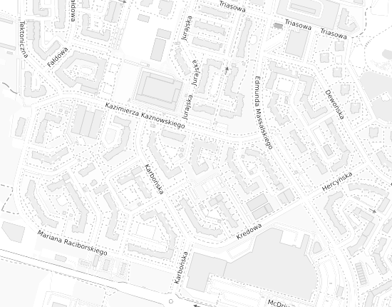 Mapa z adresem organizacji