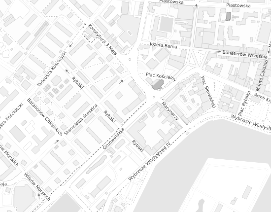 Mapa z adresem organizacji