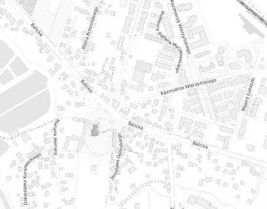 Mapa z adresem organizacji
