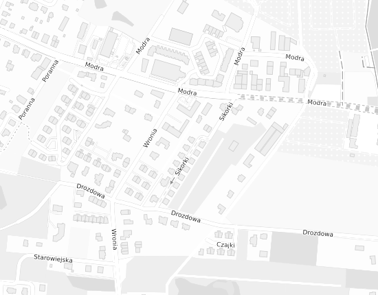 Mapa z adresem organizacji
