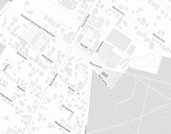 Mapa z adresem organizacji