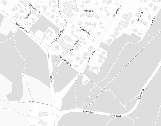 Mapa z adresem organizacji