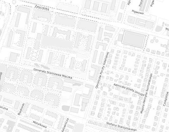 Mapa z adresem organizacji