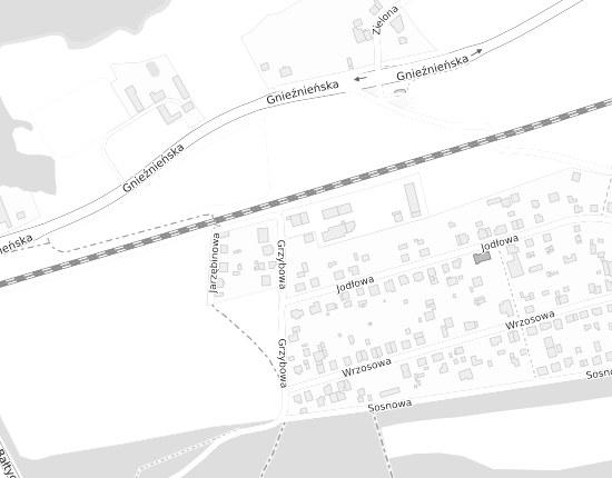 Mapa z adresem organizacji