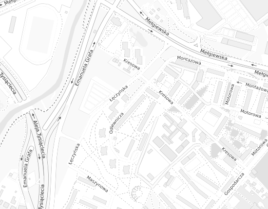 Mapa z adresem organizacji