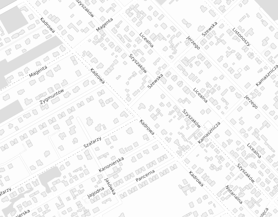 Mapa z adresem organizacji