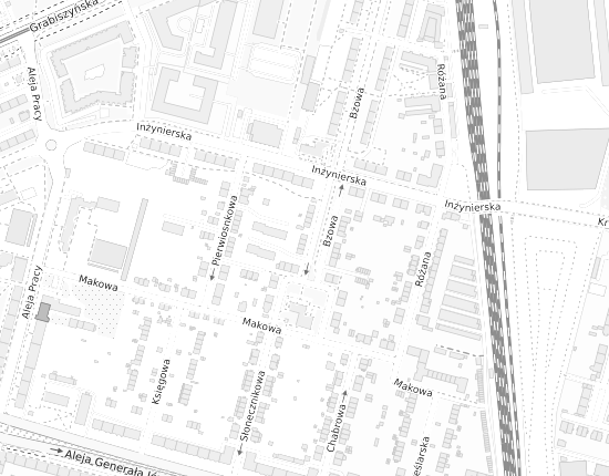 Mapa z adresem organizacji