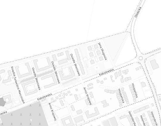 Mapa z adresem organizacji