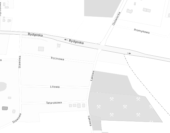 Mapa z adresem organizacji