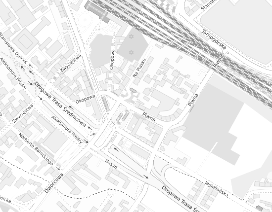 Mapa z adresem organizacji