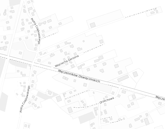 Mapa z adresem organizacji