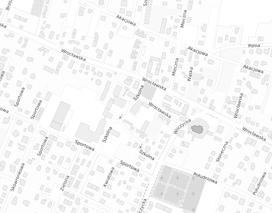 Mapa z adresem organizacji