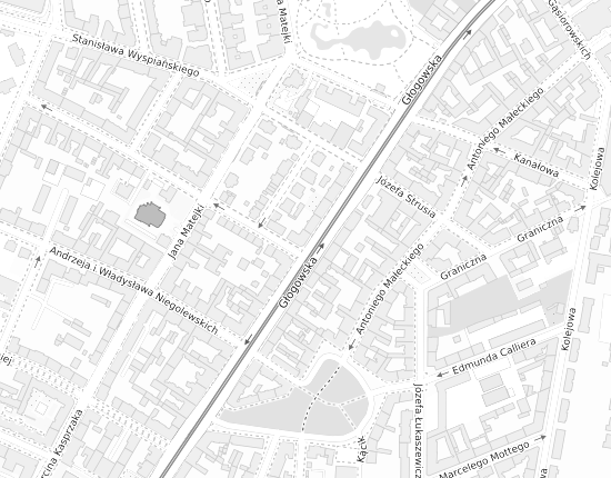 Mapa z adresem organizacji