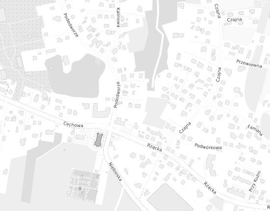 Mapa z adresem organizacji