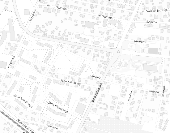 Mapa z adresem organizacji