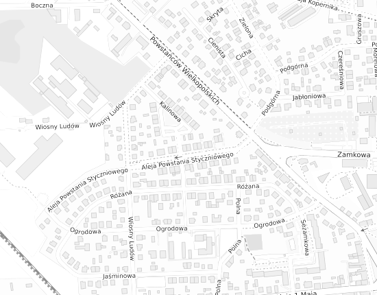 Mapa z adresem organizacji