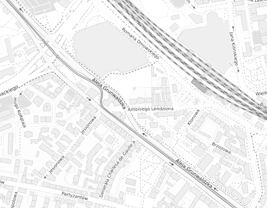 Mapa z adresem organizacji