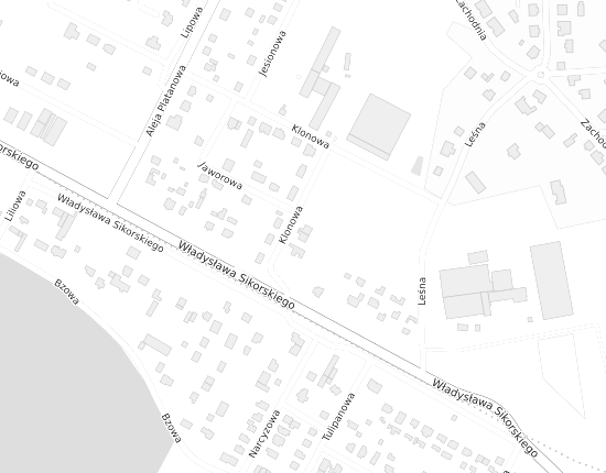 Mapa z adresem organizacji