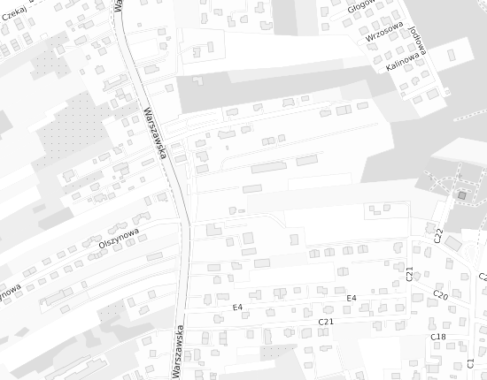 Mapa z adresem organizacji