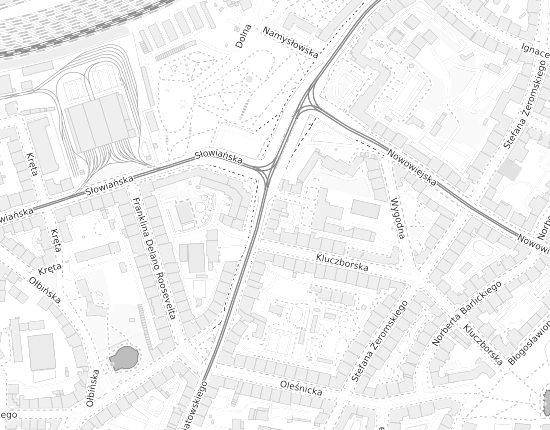 Mapa z adresem organizacji