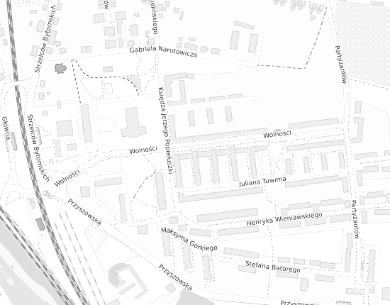 Mapa z adresem organizacji