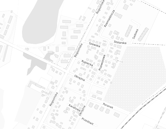 Mapa z adresem organizacji