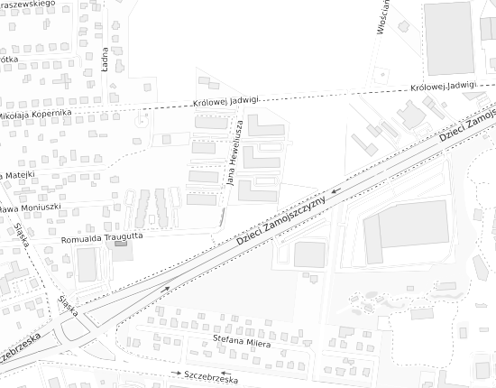 Mapa z adresem organizacji