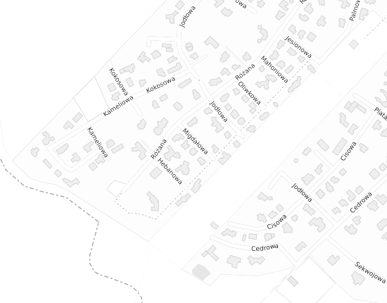 Mapa z adresem organizacji