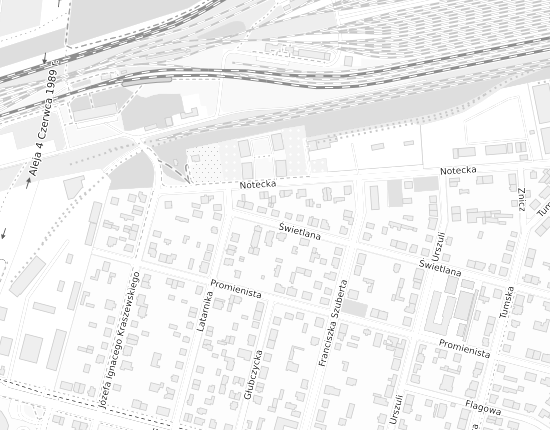 Mapa z adresem organizacji