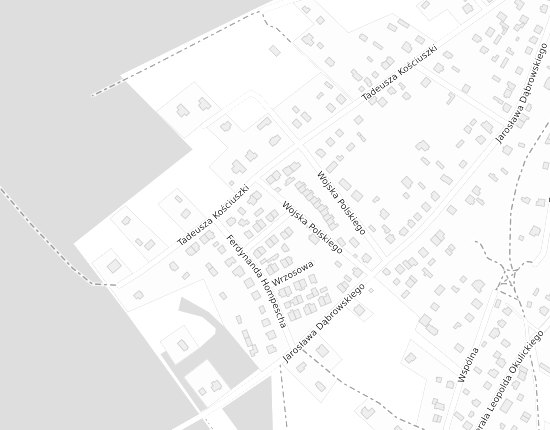 Mapa z adresem organizacji