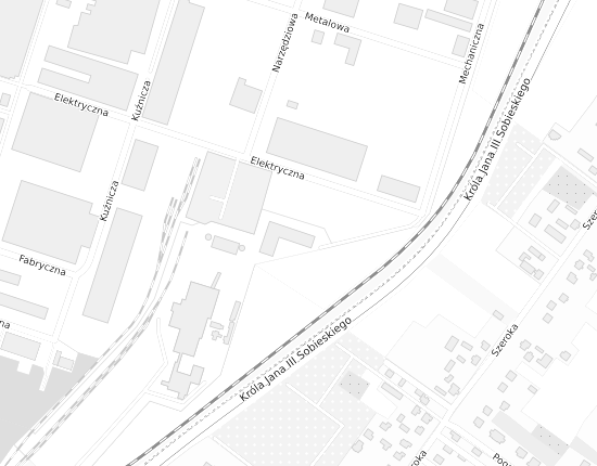 Mapa z adresem organizacji