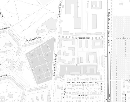 Mapa z adresem organizacji