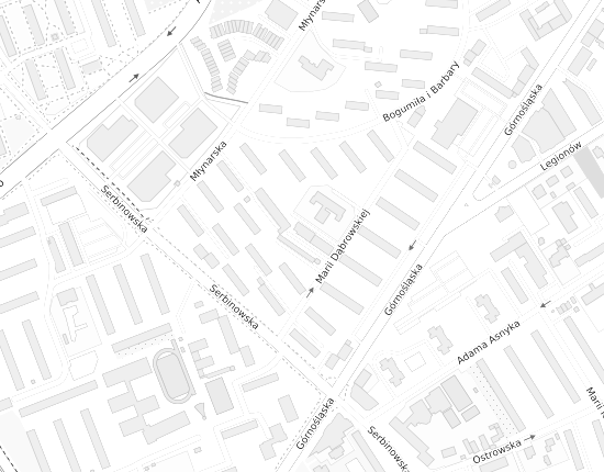 Mapa z adresem organizacji